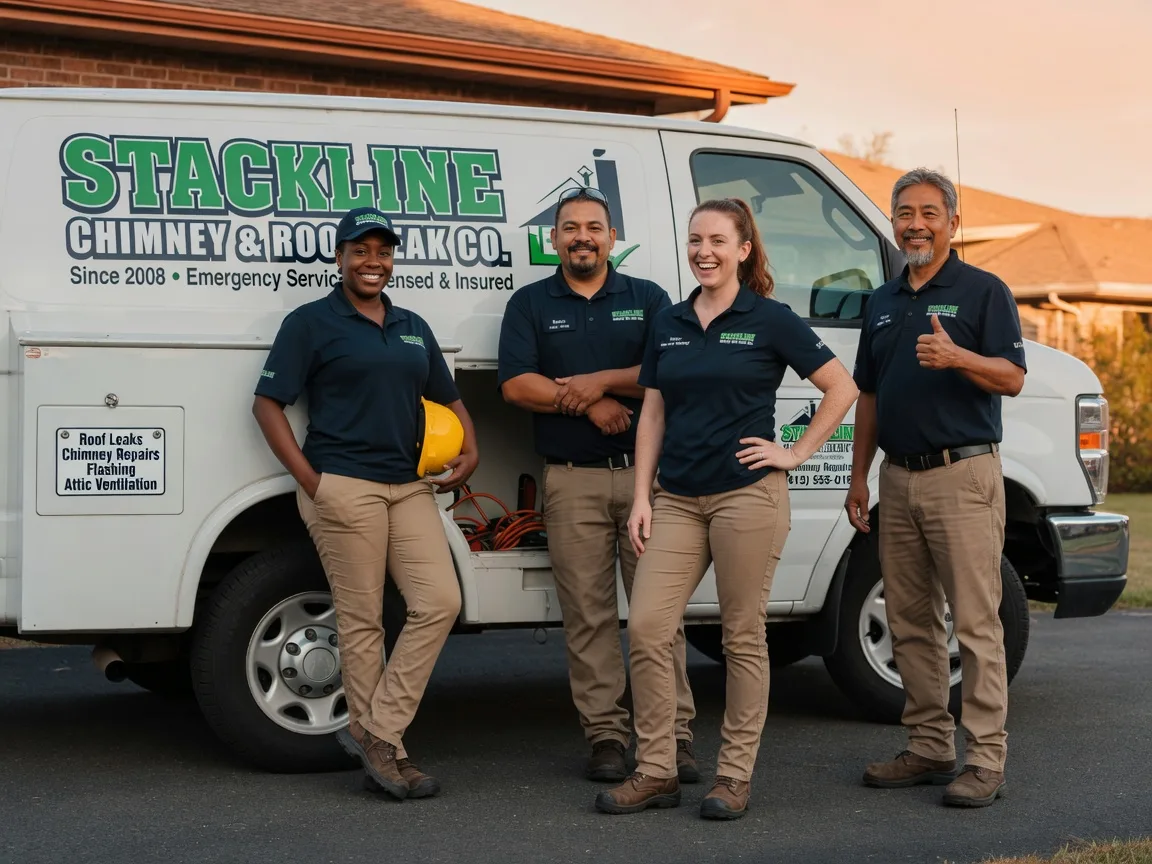 Chimney flashing repair company in Buxton, ND